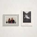 "nostalgic blessings" - Holiday Cards in Chardonnay by Sara Hicks Malone - Photo Orientation Options