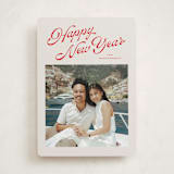 "Holly Berrie" - Holiday Cards in Cranberry by Wildfield Paper Co - Front