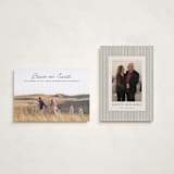 "Grace & Gratitude" - Holiday Cards in Noir by Annie Clark - Photo Orientation Options