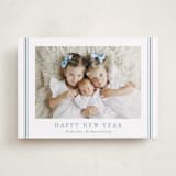 "Striped Blessings" - Holiday Cards in Icicle by Carolyn MacLaren - Front