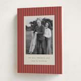 "Harpeth" - Holiday Cards in Poinsettia by Amy Kross - Folded Card