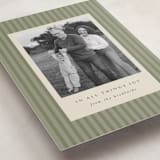 "Harpeth" - Holiday Cards in Olive by Amy Kross - Detail