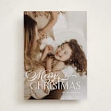 "Swash Cross" - Holiday Cards in Milk and Cookies by Lisa McLean - Front