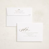 "Swash Cross" - Holiday Cards in Milk and Cookies by Lisa McLean - FREE Recipient Addressing