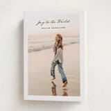 "joyeux" - Holiday Cards in Onyx by Benita Crandall - Folded Card