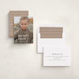 "Mostly Merry" - Holiday Cards in Vanilla by Ekko Studio - Assembled