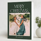 "Frances" - Holiday Cards in Forest by Robert and Stella - Folded Card