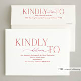 "It's A Wonderful Life" - Holiday Cards in Candy Cane by Jackie Crawford - FREE Recipient Addressing