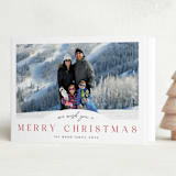 "Slight Arch" - Holiday Cards in Stocking by Nicole Walsh - Folded Card