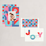 "Joyful Blocks" - Holiday Cards in Candy by Stacey Day - Assembled