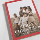 "Broad Edge" - Holiday Cards in Poinsettia by Amy Kross - Detail