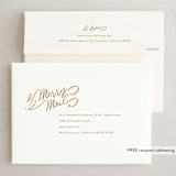 "Waving Ribbon" - Holiday Cards in Antique by Lauren Chism - FREE Recipient Addressing