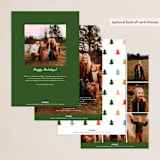 "merry&happy&joyful" - Holiday Cards in Gumdrop by Jennifer Wick - Back of Card Options