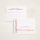"Merry Little Lines" - Holiday Cards in Gumdrop by Kercia Jane - FREE Recipient Addressing