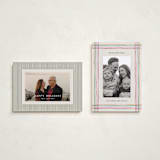 "Merry Little Lines" - Holiday Cards in Gumdrop by Kercia Jane - Photo Orientation Options