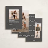 "Scenic" - Holiday Cards in Snow by Nicole Walsh - Back of Card Options