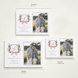 "Classic Merry Crest" - Holiday Cards in Night by Brooke Chandler - Formats Available