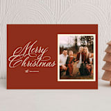 "simple stacked" - Holiday Cards in Mulled Wine by Vivian Yiwing - Front