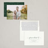 "Winter Breeze" - Holiday Cards in Evergreen by Melanie Severin - Assembled