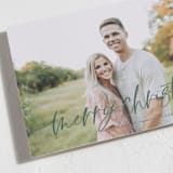 "Winter Breeze" - Holiday Cards in Evergreen by Melanie Severin - Detail