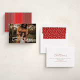 "Merry Crossmas" - Holiday Cards in Snow by Sarah Brown - Assembled