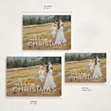 "Merry Crossmas" - Holiday Cards in Snow by Sarah Brown - Formats Available