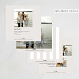 "love joy" - Holiday Cards in Snow by Kate Ross - Back of Card Options