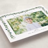 "Pine Garland" - Holiday Cards in Winterberry by Susan Moyal - Detail