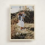 "cover" - Holiday Cards in Vanilla Cream by Cass Loh - Front