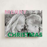 "Merry & Bold" - Holiday Cards in Gumdrop by Angela Thompson - Front