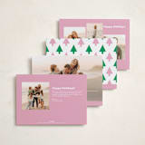 "Merry & Bold" - Holiday Cards in Gumdrop by Angela Thompson - Back of Card Options