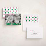 "Merry & Bold" - Holiday Cards in Gumdrop by Angela Thompson - Assembled