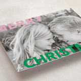 "Merry & Bold" - Holiday Cards in Gumdrop by Angela Thompson - Detail