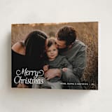 "Basics" - Holiday Cards in Snowberry by Pixel and Hank - Folded Card