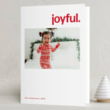 "Merry Swissmas" - Holiday Cards in Cardinal by Annie Clark - Folded Card
