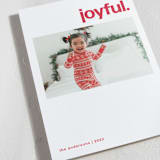 "Merry Swissmas" - Holiday Cards in Cardinal by Annie Clark - Detail