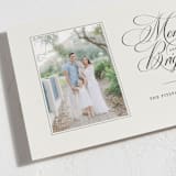 "Merry and Bright Formal" - Holiday Cards in Charcoal by Chelsea Petaja - Detail