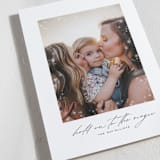 "twinkling" - Holiday Cards in Snow by Olivia Kanaley Inman - Detail