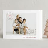 "Holistamp" - Holiday Cards in Santa Claus by Annie Clark - Folded Card
