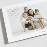 "Holistamp" - Holiday Cards in Santa Claus by Annie Clark - Detail
