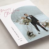 "Arc Over" - Holiday Cards in Cherry by Pixel and Hank - Detail