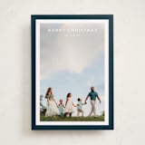 "Bold Frame" - Holiday Cards in Ocean by Stacey Meacham - Front