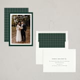 "Bold Frame" - Holiday Cards in Evergreen by Stacey Meacham - Assembled