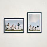 "Bold Frame" - Holiday Cards in Ocean by Stacey Meacham - Photo Orientation Options