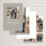 "Christmas Tradition" - Holiday Cards in Snow by Laura Bercovich - Back of Card Options