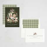 "O' Christmas Tree" - Holiday Cards in Garland by Wildfield Paper Co - Assembled