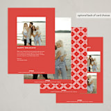 "Triple" - Holiday Cards in Snow by Melanie Kosuge - Back of Card Options