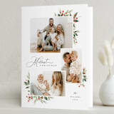 "Triple" - Holiday Cards in Snow by Melanie Kosuge - Folded Card