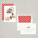 "Triple" - Holiday Cards in Snow by Melanie Kosuge - Assembled