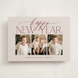 "Merry Christmas Trio" - Holiday Cards in Gingerbread by Brooke Chandler - Front